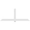 Ekena Millwork Eugene Architectural Grade PVC Gable Bracket, 108"W x 45"H x 4"D x 6"F, 10/12 Pitch GBP108X45X0406EUG00 - alternate 3